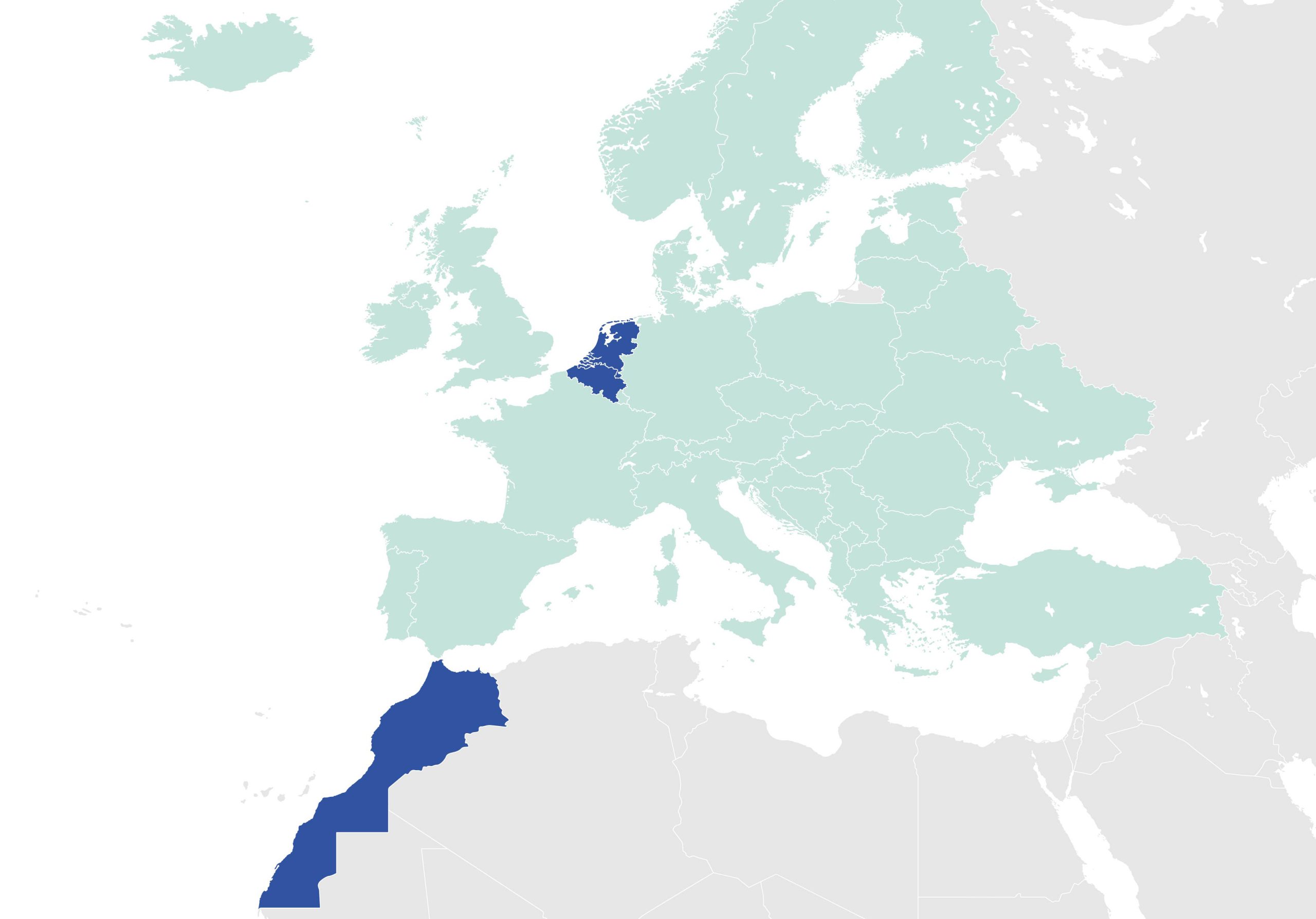 WEngage Kaart Europa Marokko scaled